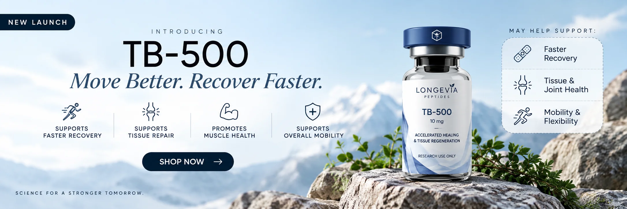 Longevia Peptides - Independently Verified in India